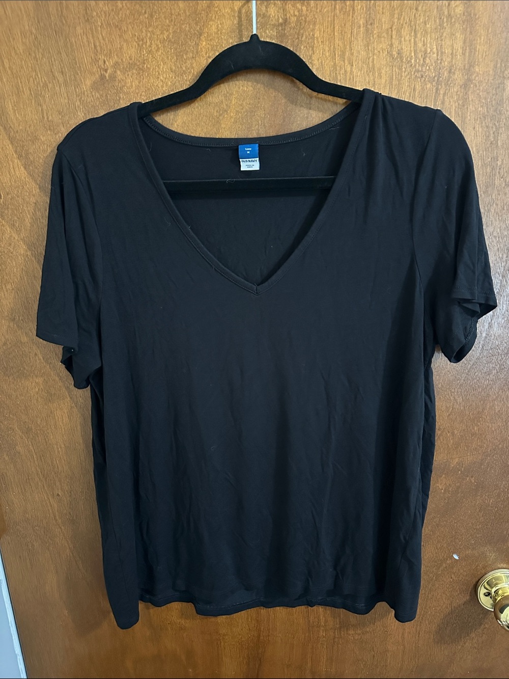 Old Navy Womens Luxe V-Neck Shirt Size Medium